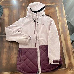 Volcom pink/burgundy Snowboard Jacket